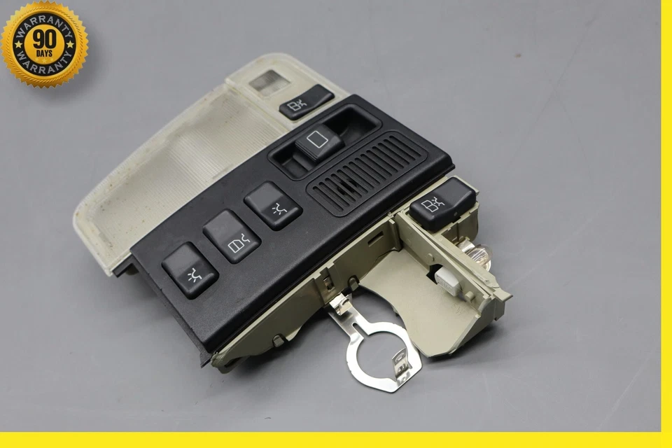 Conjunto de lámpara de luz domo interior OEM 92-99 MERCEDES W140 400SEL S500 Foto 2 de 4