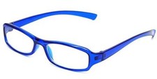 Calabria 8034 52mm Spring Hinge Designer Reading Glasses Blue 1.50