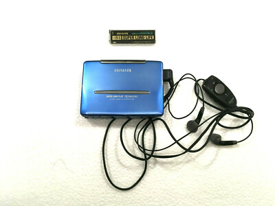 AIWA HS-PX730 stereo cassette player. Made in Japan Remote  