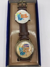 Vintage Nestle Crunch and Basketball Slam Dunk Quartz Watch- New Old Stock