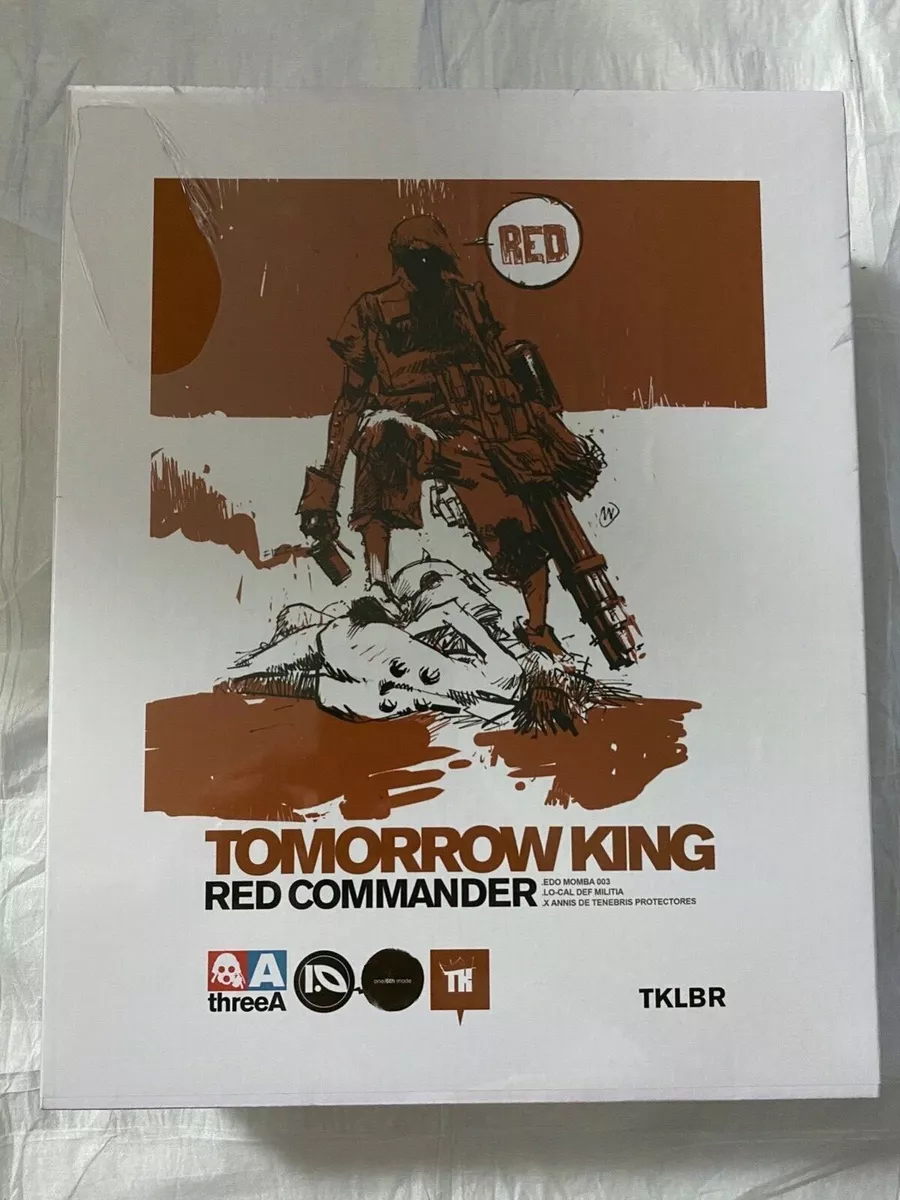 Tomorrow King Edo Red Commander 003 3A ThreeA 1/6 Figure new factory sealed HOT