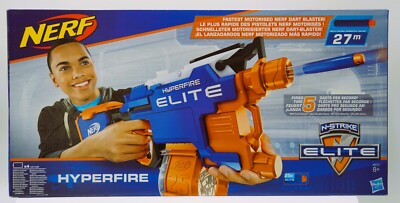 -Hasbro Nerf N-Strike  B5573 Hyper-Fire Hyperfire Elite Trommelmagazin-25 Pfeile