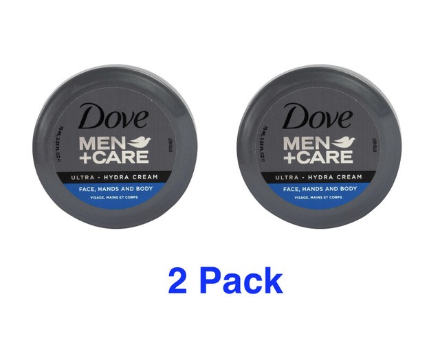 Dove Men+Care Ultra Hydra Hydrating Moisturizer Face Hands Body 2 Pack