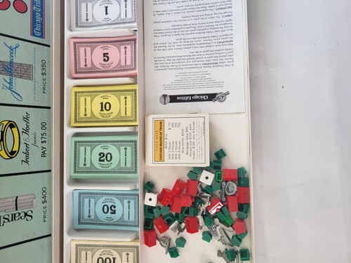 Monopoly Chicago Edizione Autorizzata USAPOLY 1996 Hasbro Nuovo Immobiliare RARO - Foto 4 di 8