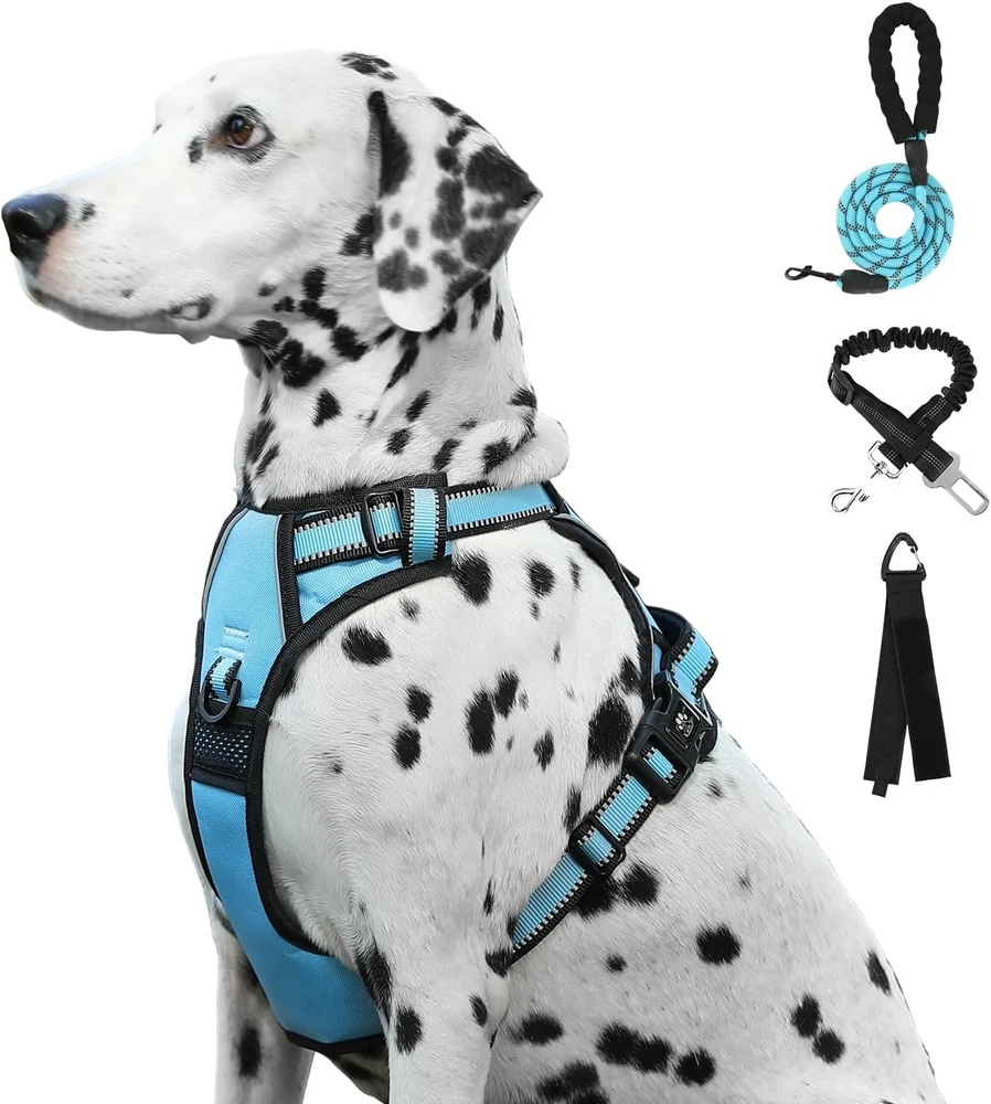 Dog Harness | No Pull Dog Harness | Reflective Oxford | Padded Handle | 4 Adjust Dog Harness | No Pull Dog Harness | Reflective Oxford | Padded Handle | 4 Adjust