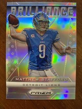 2013 Panini Prizm Football Prizm Brilliance Rare No23 Matthew Stafford