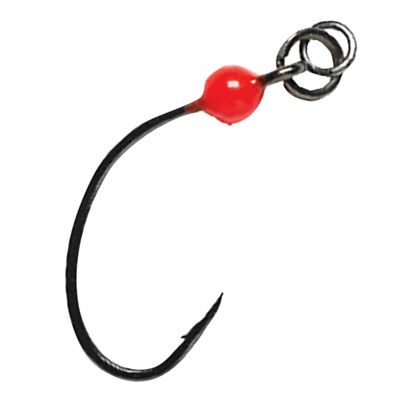 Savage Gear Ring Rigged GPS Hot Spot Hooks - 8 Einzelhaken, Angelhaken, Haken 