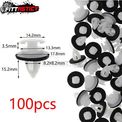 100x Door Trim Panel Clips for BMW 330Ci 2001-2006 F02 E53 E70 E71 51418161527