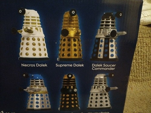 Doctor Who The Daleks Of Skaro 6 Pack MINI BOBBLE FIGURINE SUPREME NEW SEALED - Picture 7 of 11