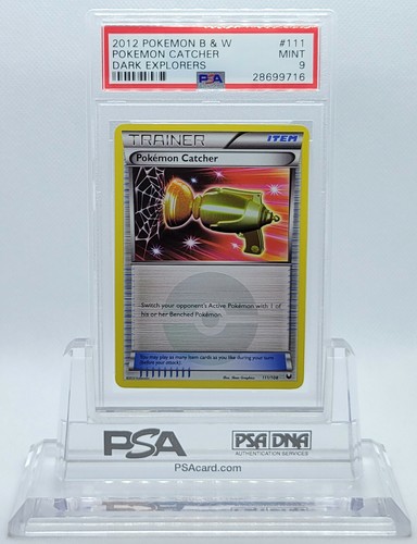 Pokémon Catcher graded PSA 9 for sale on eBay