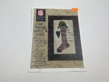 Amy Bruecken Designs Warm & Cozy Counted Cross Stitch Pattern With Chart Pack