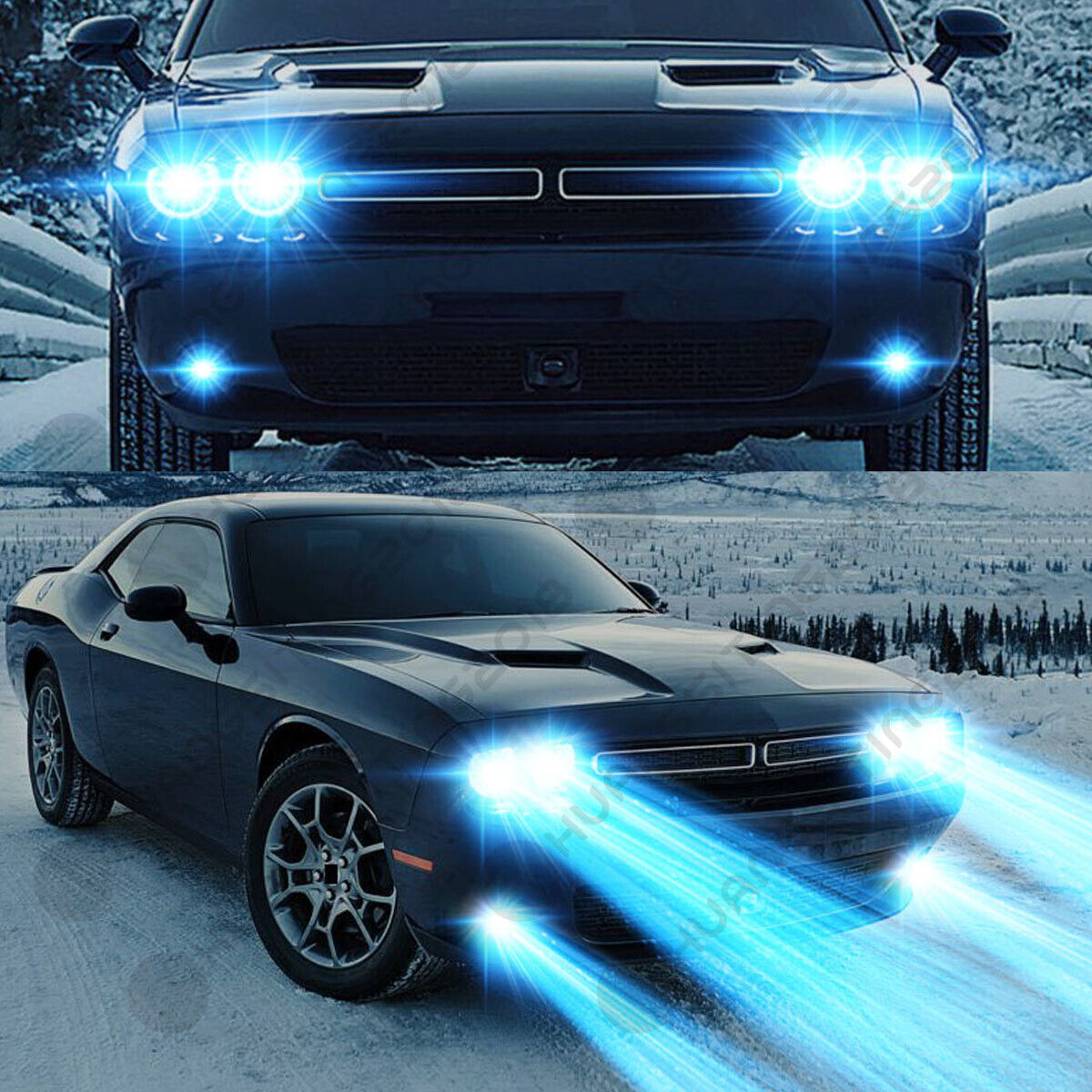 Headlamp and Fog Lamp Kit | DODGE CHALLENGER SHAKER 2013 Headlamp and Fog Lamp Kit | DODGE CHALLENGER SHAKER 2013