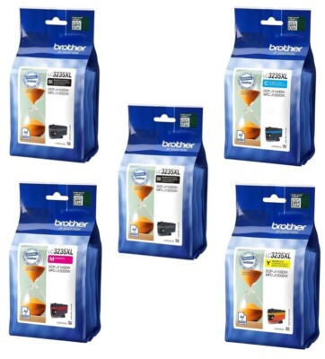 Original Brother LC3233, LC3235XL Tintenpatrone, DCP-J1100DW, MFC-J1300DW SET
