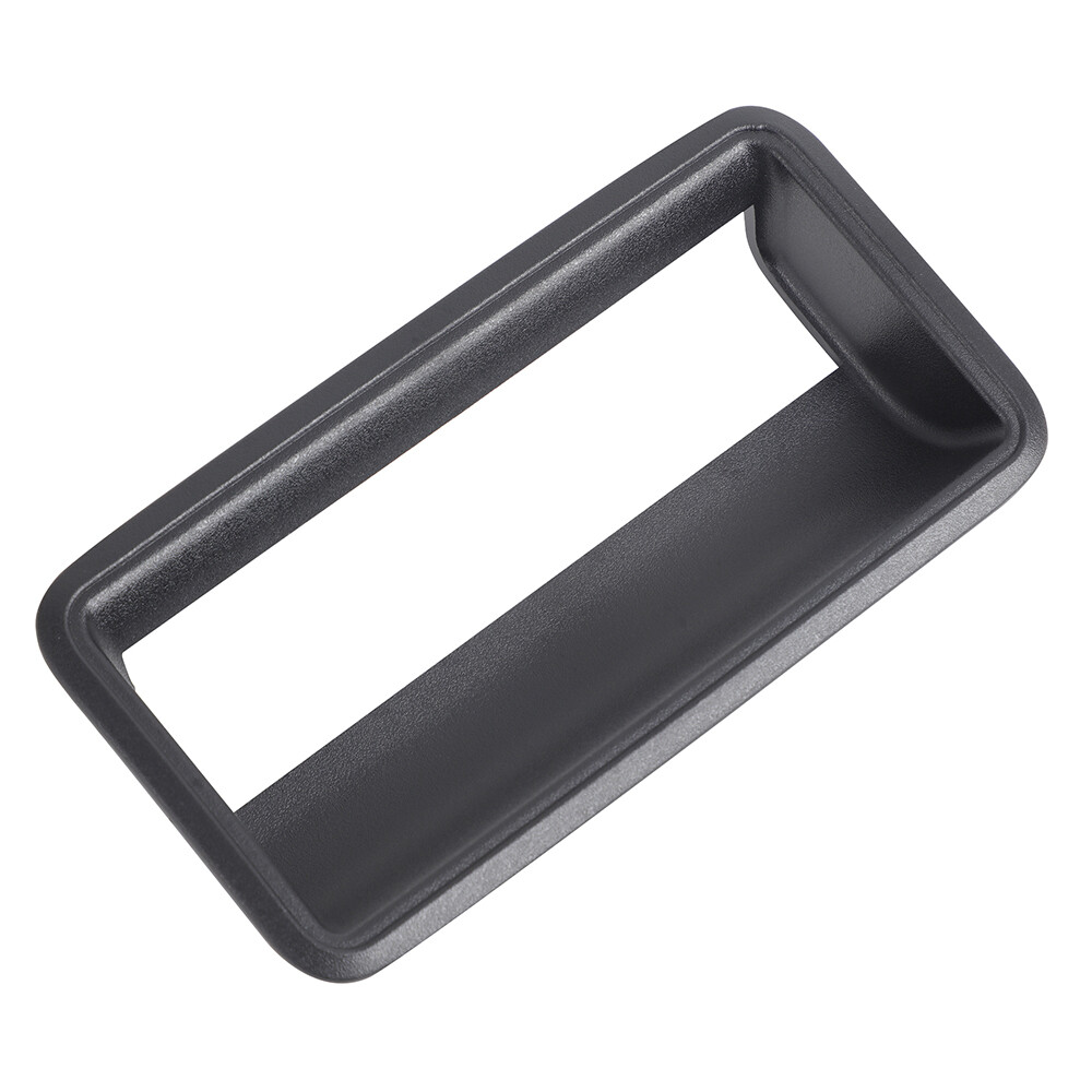 Black Tailgate Handle Bezel For Chevy GMC Pickups (1988-2000) – Direct Fit, Bolt-On, Plastic