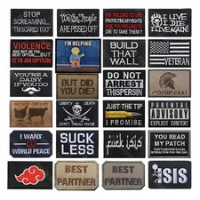 Patches For Dog Harness Collar Vest Tags Military Sticker Label Tactical Patch