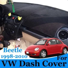For 1998 -2010 Volkswagen VW Beetle Dash Cover Mat Dashmat Black Carpet