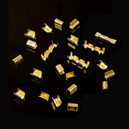 500Pcs U Shape Copper Wire Crimp Terminal TC Non-Insulated Butt Barrel Connector - Picture 4 of 6