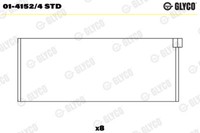 Glyco 01-4152/4 STD Pleuellager For Ford Ford Asia & Oceania Mazda