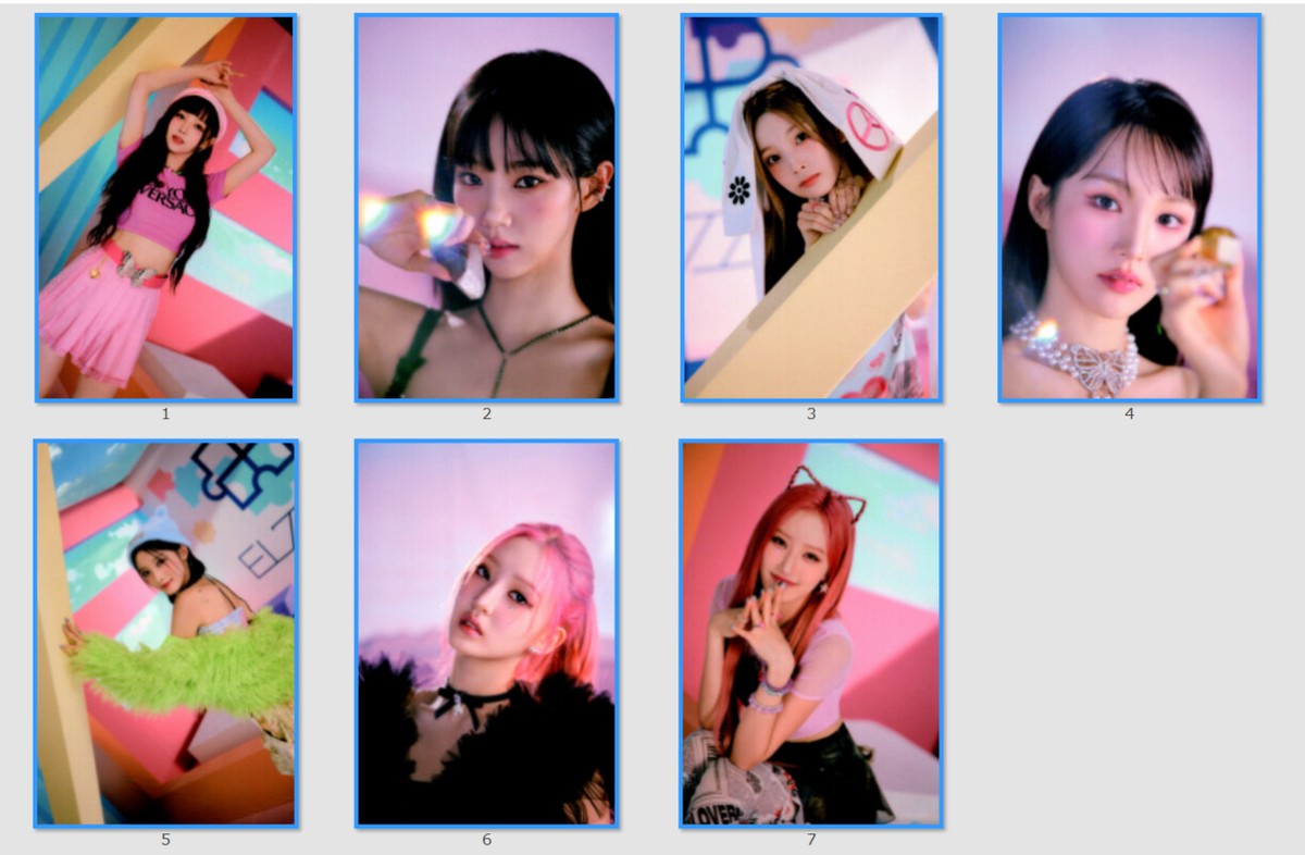 EL7ZUP - 7+ UP BOOK VER. PHOTOCARD PHOTO CARD Nana Yeonhee Ye Eun