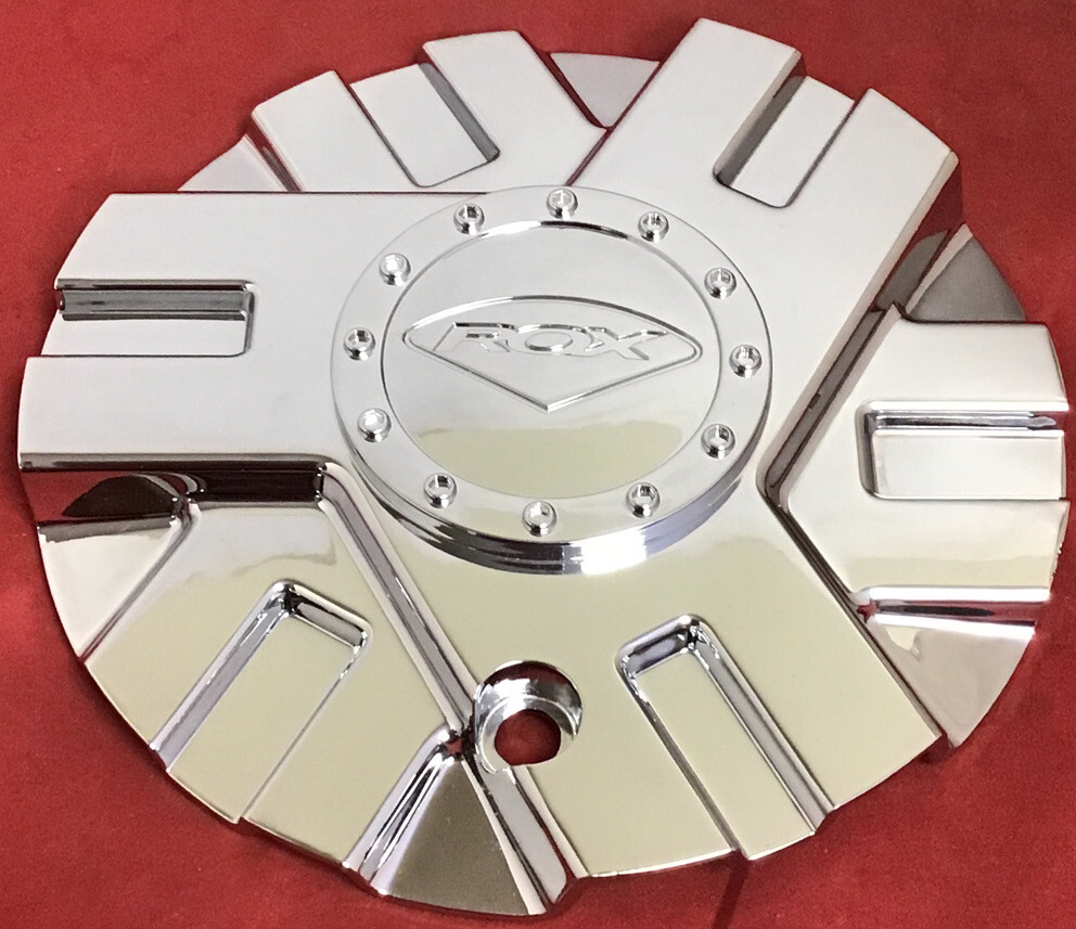 Rox Rims ONE NEW ROX Wheels Chrome Custom Wheel Center Cap # C-ROX812-C 14546 | eBay