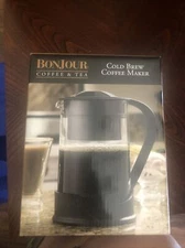 Cold Brew Iced Coffee Maker 50.7 Oz Borsosilicate Glass Carafe Brewed Brewed New