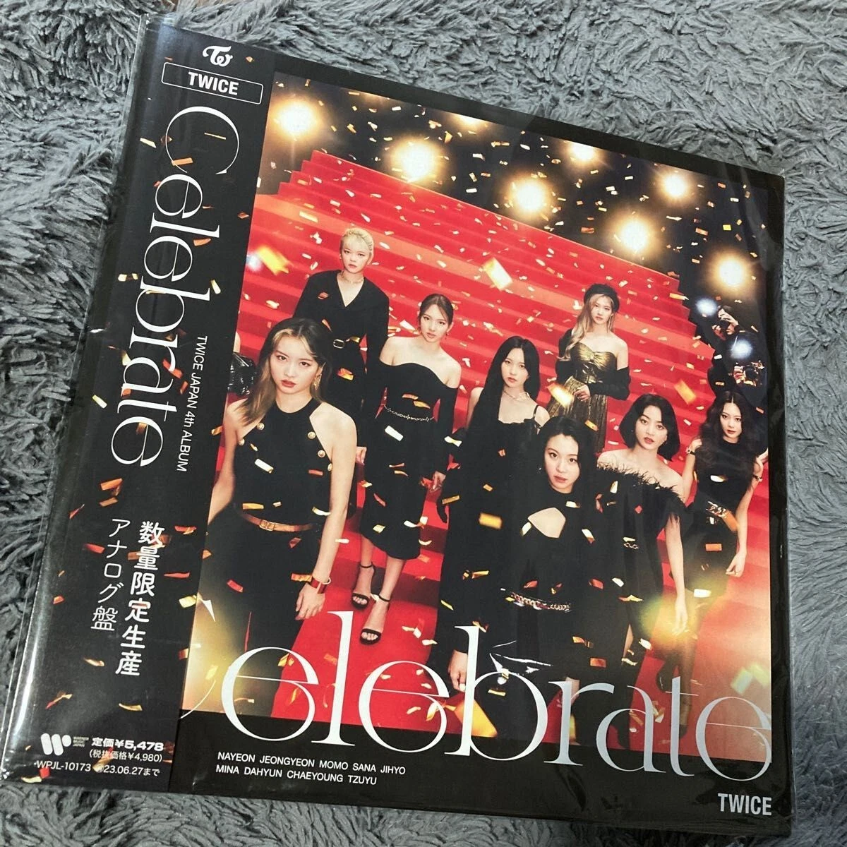 TWICE Celebrate LP Record Japan Limited Edition Vinyl Analog 2022 OBI Pop Music