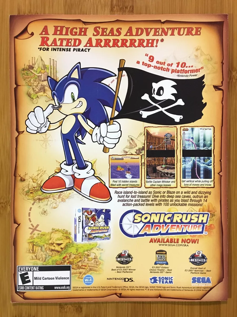 Sonic Rush Adventure (Nintendo DS)