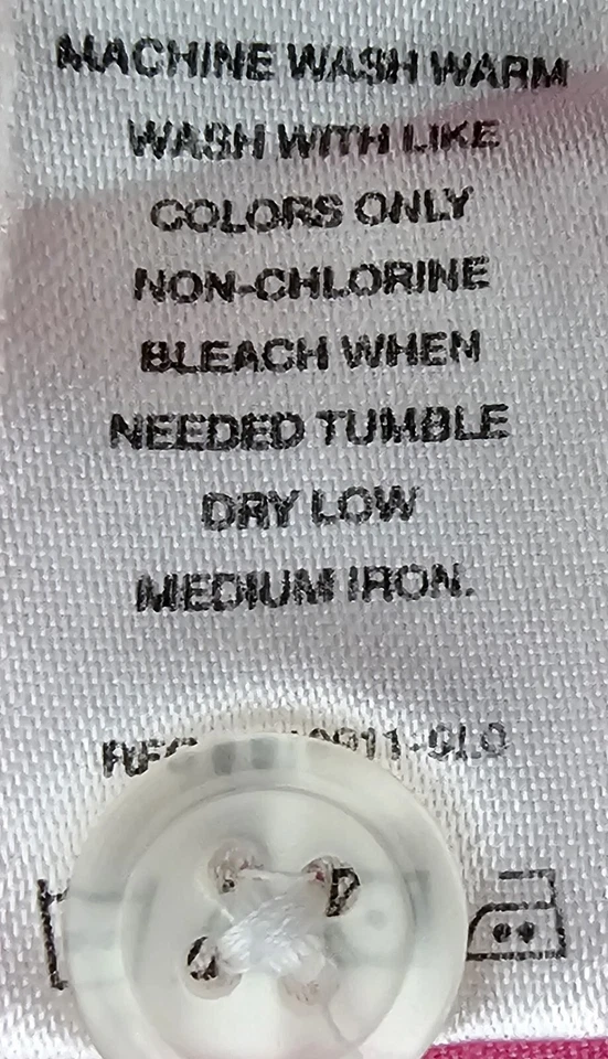 Camisa Top Blusa Mujer George Talla 26W/28W 26/28 Manga Corta Con Botones Foto 3 de 4