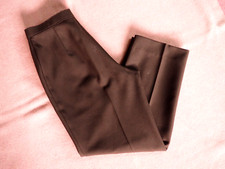 VTG 70s LEVIS Brown High Waist Polyester Mom Jeans Business Formal Pants 29x27