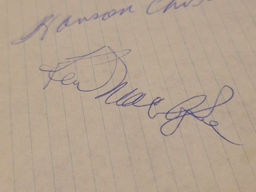 Donnis Churchwell Ken MacAfee Washington Redskins Signed Autograph Autographed - Picture 2 of 10