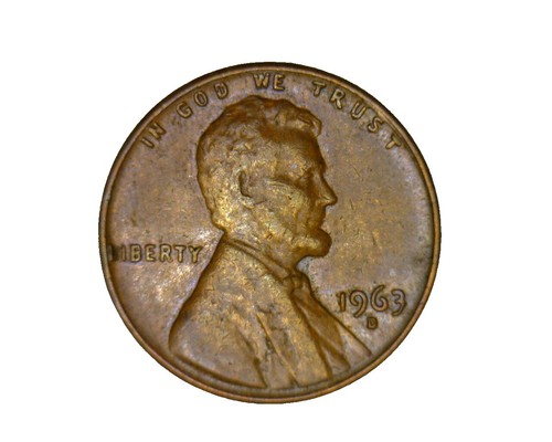 1963 D Denver Lincoln Memorial Penny Brilliant Uncirculated (BU