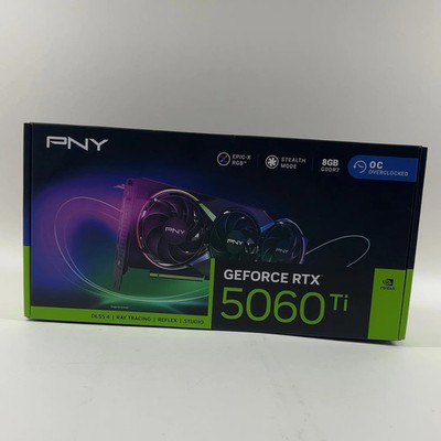 New PNY GeForce RTX 5060 Ti OC 8GB GDDR7 Graphics Card VCG5060T8TFXXPB1-O