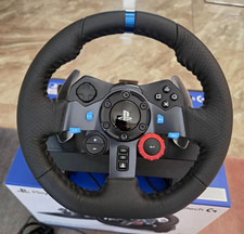 Logitech G29 Driving Force Racing Wheel & Pedals, Wired, Black, PS4/PC
