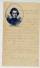 Civil War Patriotic Lettersheet Used with letter Gen. Mitchell