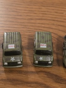 🔥VTG Micro Machines Lot Of 24 Military/Chopper/Trucks/Cars/Camper Trailer 