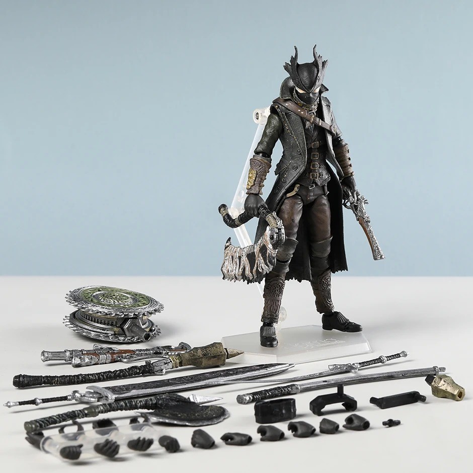 ゲームキャラクター figma Bloodborne 367-DX Hunter Bloodborne The Old Hunter Figma 367-DX Action Figure Model Toy