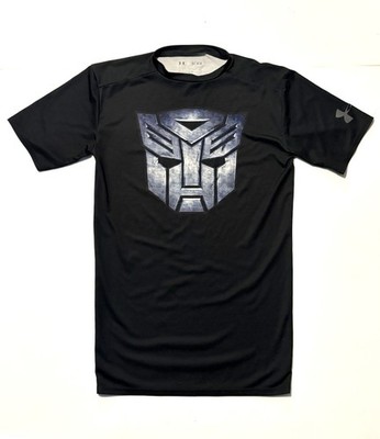 RARE Under Armour x Transformers Autobots Crest Compression Fit Heat Gear Size M