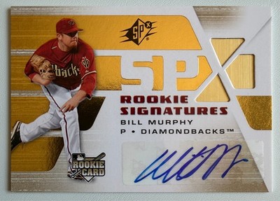 Bill Murphy 2008 Upper Deck SPx Baseball Rookie Signatures #101 Diamondbacks