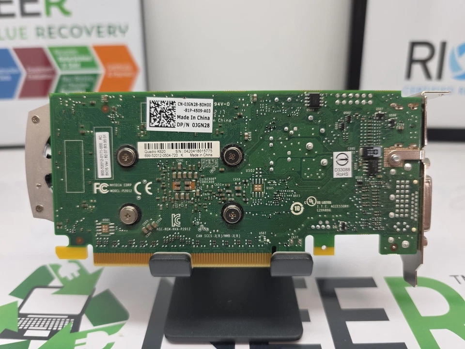 NVIDIA Quadro K620 2GB Low Profile PCI-E Video Graphics Card DP DVI-I JGN28 - Image 4 of 4