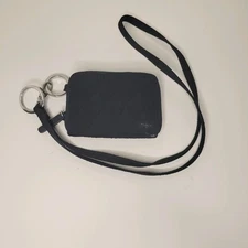 Vera Bradley Quilted Black Petite Zip Around Wallet