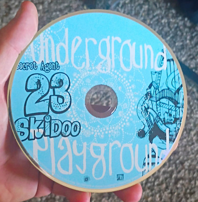 Secret Agent 23 Skidoo Underground Playground CD Children's Blue