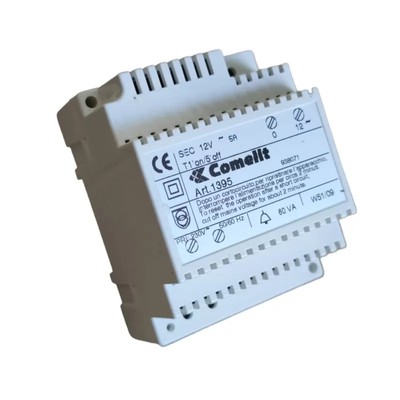 Comelit 1395 Transformer 12VAC 60VA Input 230VAC