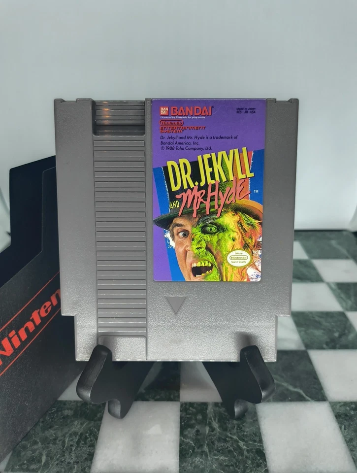 Dr Jekyll and Mr Hyde - Authentic Nintendo NES Game - Tested - Image 2 of 4