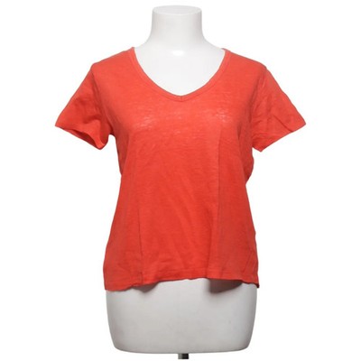 L.O.G.G by H&M, T-shirt, Größe: S, Rot, Leinen, Einfarbig, Damen #Bpi