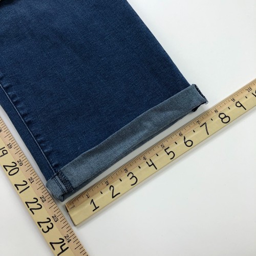 NYDJ Crop Capri Plus 22W (Fits 42W 22.5L) High Rise Cuff Jeans Lift Tuck - Picture 4 of 10