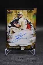 Slade Cecconi Rookie Auto /50 2024 Finest Autographs Gold Refractor Diamondbacks