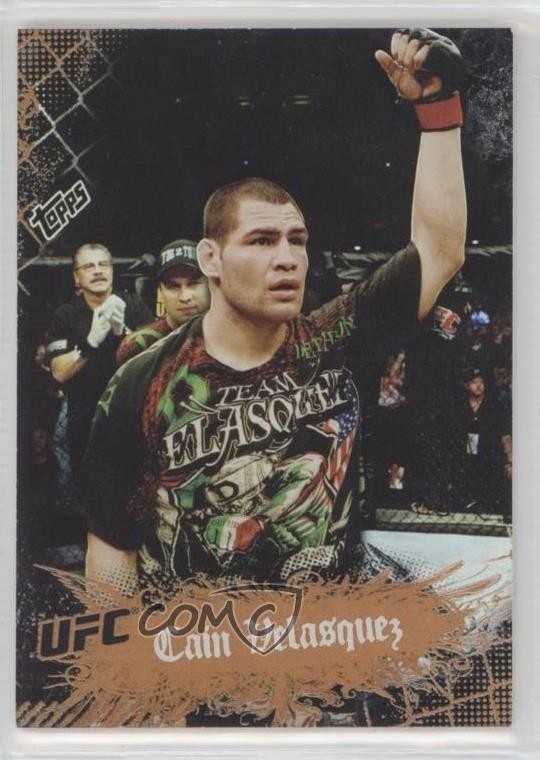 2010 Topps UFC Main Event Bronze /88 Cain Velasquez #67 05or