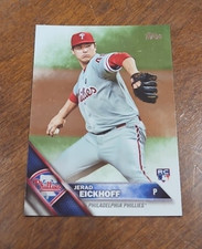 2016 Topps Rainbow Foil #2 - Jerad Eickhoff - Philadelphia Phillies