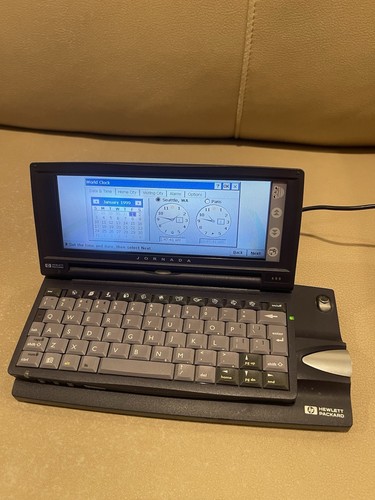 HP Jornada 680 Handheld PC Windows CE 16MB RAM F1262A Xlnt Cond Tested & Works - Photo 3 sur 8