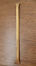 9mm - 13mm SPIEDEL VINTAGE 1950s-1970s ROLLED GOLD EXPANDING WATCH STRAP BOXED.